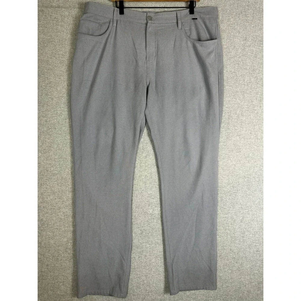 Travis Mathew Open to Close Golf‎ Pants Mens 37x31 Grey Performance Trousers